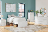 Onita White Youth Platform Base Bedroom Set from Ashley - Luna Furniture