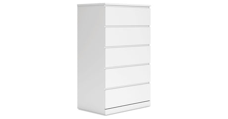 Onita White Chest of Drawers from Ashley Furniture - Luna Furniture