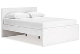 Onita White Queen Platform Bed from Ashley - Luna Furniture