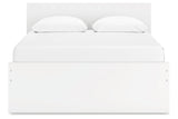 Onita White Queen Platform Bed from Ashley - Luna Furniture