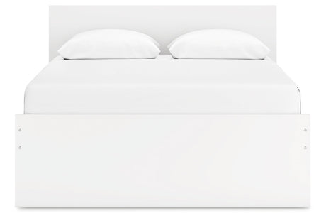 Onita White Queen Platform Bed from Ashley - Luna Furniture