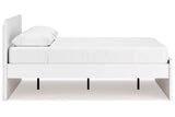 Onita White Queen Platform Bed from Ashley - Luna Furniture