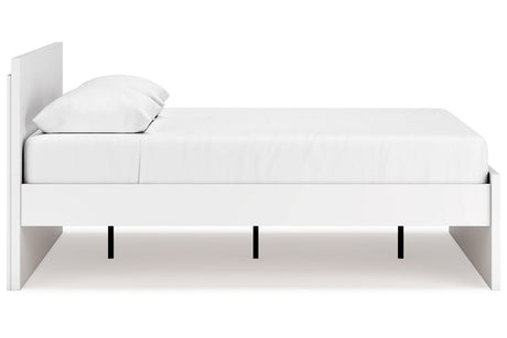 Onita White Queen Platform Bed from Ashley - Luna Furniture