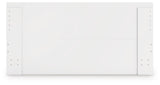 Onita White King Panel Platform Bed from Ashley Furniture - Luna Furniture