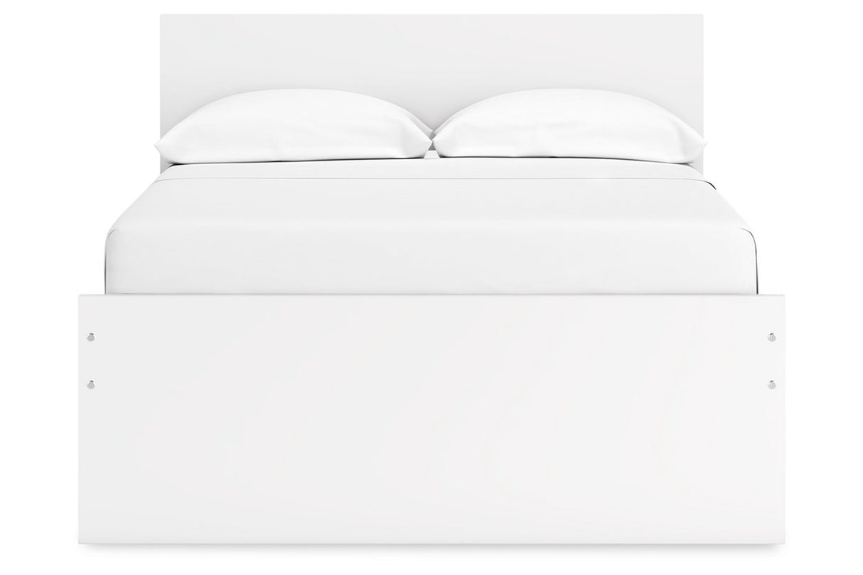 Onita White Full Storage Platform Bed with 2 Drawers from Ashley - Luna Furniture