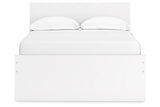 Onita White Full Storage Platform Bed with 2 Drawers from Ashley - Luna Furniture