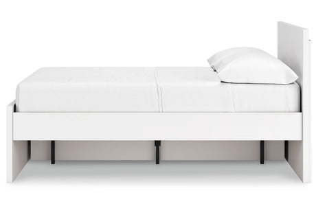 Onita White Full Storage Platform Bed with 2 Drawers from Ashley - Luna Furniture