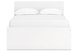 Onita White Youth Storage Platform Bedroom Set with 2 Drawers from Ashley - Luna Furniture