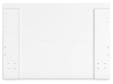 Onita White Full Storage Platform Bed with 4 Drawers from Ashley Furniture - Luna Furniture
