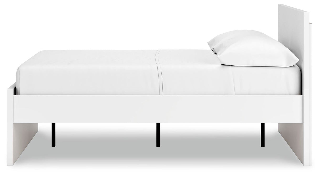 Onita White Full Platform Bed from Ashley Furniture - Luna Furniture