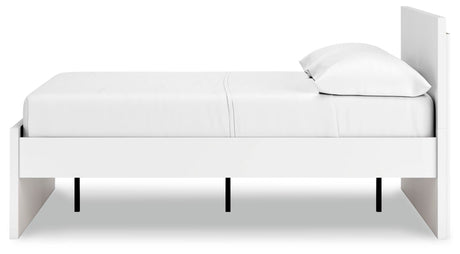 Onita White Full Platform Bed from Ashley Furniture - Luna Furniture