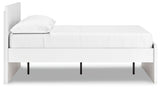 Onita White Full Platform Bed from Ashley Furniture - Luna Furniture