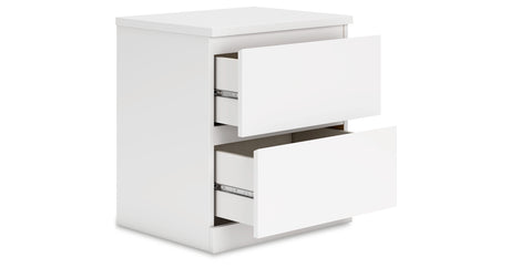 Onita White Nightstand from Ashley Furniture - Luna Furniture