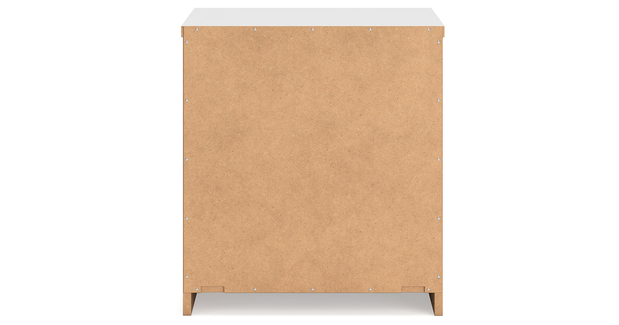 Onita White Nightstand from Ashley Furniture - Luna Furniture