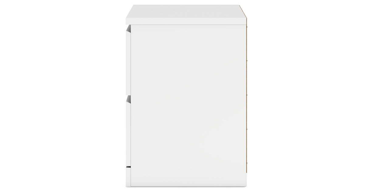 Onita White Nightstand from Ashley Furniture - Luna Furniture