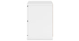 Onita White Nightstand from Ashley Furniture - Luna Furniture