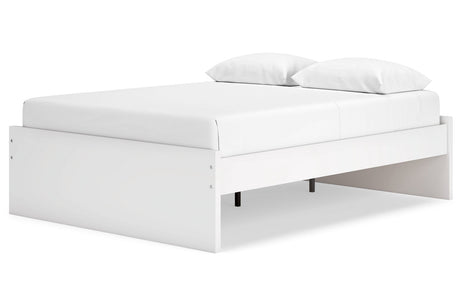 Onita White Queen Platform Base Bed from Ashley - Luna Furniture