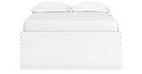 Onita White Full Storage Platform Base Bed with 4 Drawers from Ashley Furniture - Luna Furniture