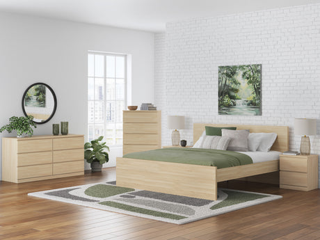 Onita Natural Panel Platform Bedroom Set from Ashley - Luna Furniture