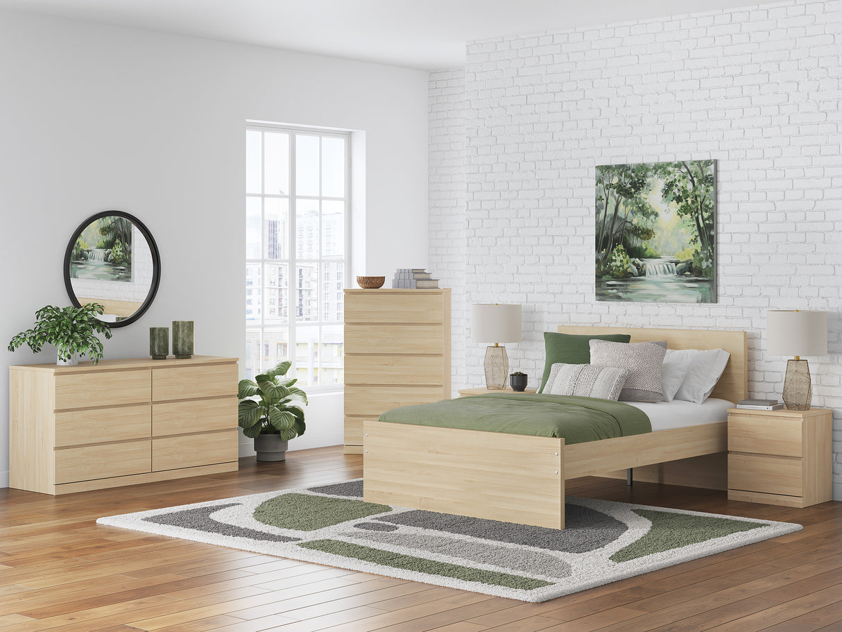 Onita Natural Youth Panel Platform Bedroom Set from Ashley - Luna Furniture
