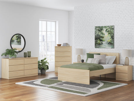 Onita Natural Youth Panel Platform Bedroom Set from Ashley - Luna Furniture