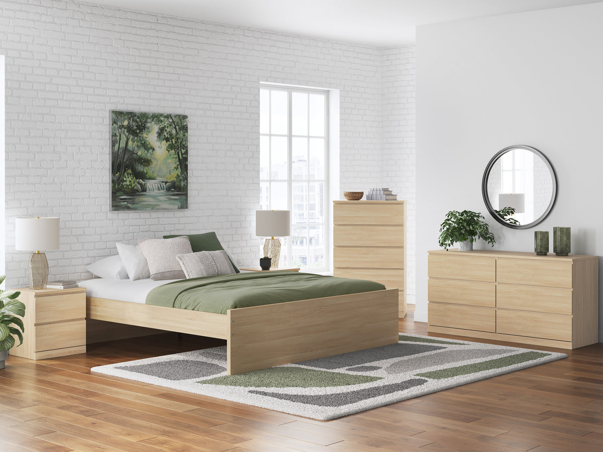 Onita Natural Platform Bedroom Set from Ashley - Luna Furniture