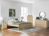 Onita Natural Platform Bedroom Set from Ashley - Luna Furniture