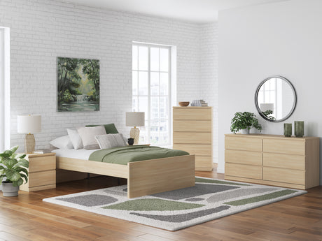 Onita Natural Youth Platform Bedroom Set from Ashley - Luna Furniture