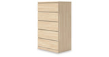 Onita Natural Chest of Drawers from Ashley - Luna Furniture