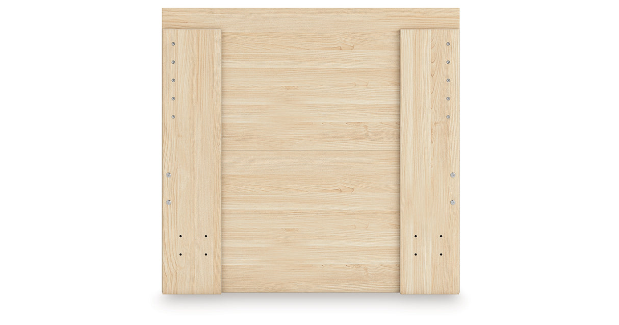 Onita Natural Twin Panel Platform Bed from Ashley Furniture - Luna Furniture