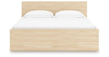 Onita Natural Queen Panel Platform Bed from Ashley - Luna Furniture