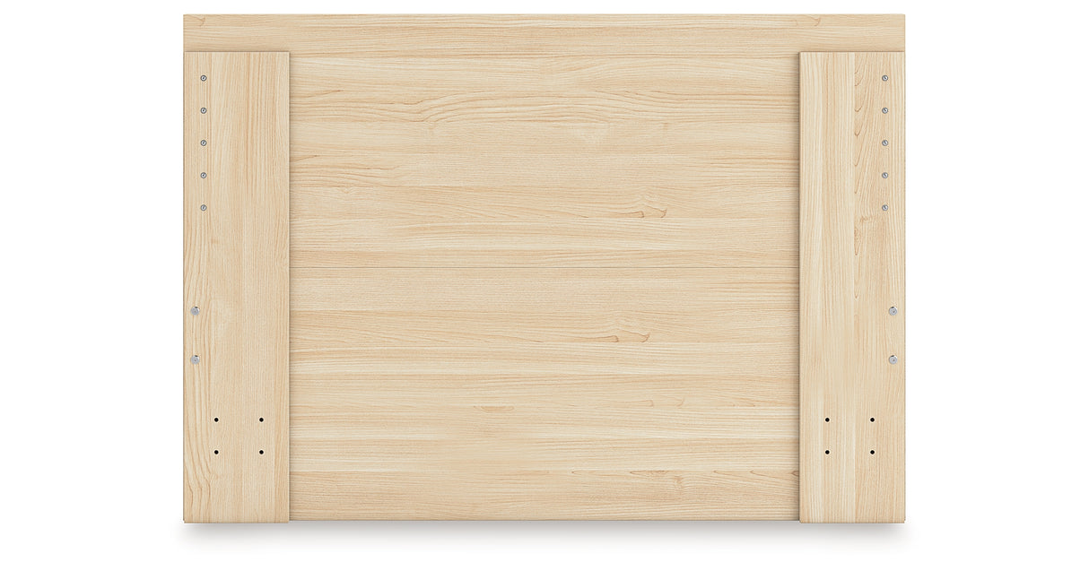 Onita Natural King Panel Platform Bed from Ashley Furniture - Luna Furniture