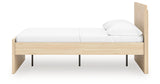 Onita Natural King Panel Platform Bed from Ashley Furniture - Luna Furniture