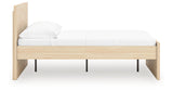 Onita Natural King Panel Platform Bed from Ashley Furniture - Luna Furniture