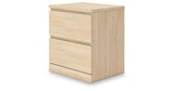 Onita Natural Nightstand from Ashley - Luna Furniture
