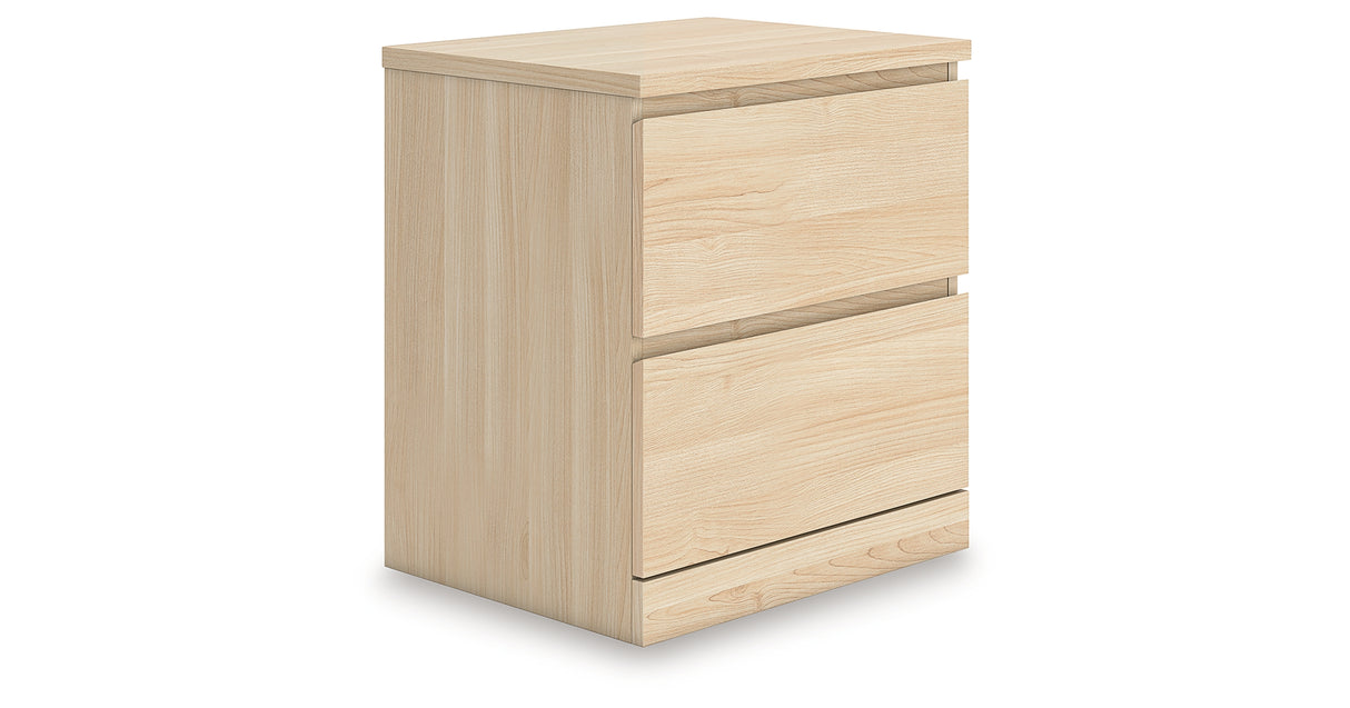 Onita Natural Nightstand from Ashley - Luna Furniture