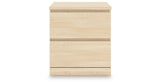 Onita Natural Nightstand from Ashley - Luna Furniture
