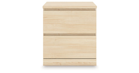 Onita Natural Nightstand from Ashley Furniture - Luna Furniture