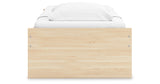Onita Natural Twin Platform Bed from Ashley Furniture - Luna Furniture