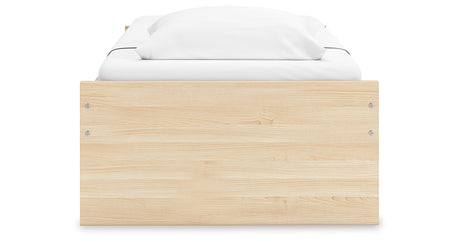 Onita Natural Twin Platform Bed from Ashley Furniture - Luna Furniture