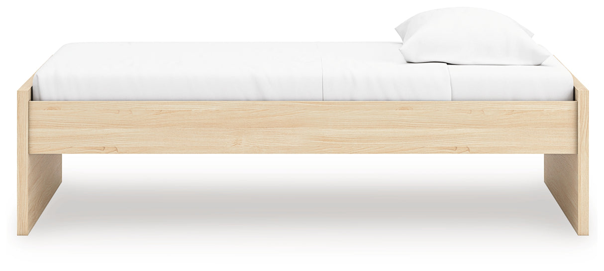 Onita Natural Twin Platform Bed from Ashley Furniture - Luna Furniture