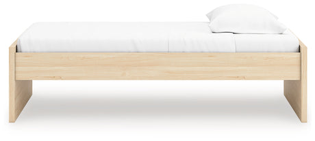 Onita Natural Twin Platform Bed from Ashley Furniture - Luna Furniture