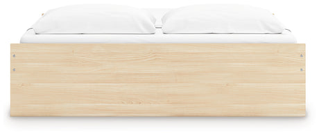Onita Natural King Platform Bed from Ashley Furniture - Luna Furniture