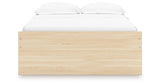Onita Natural Full Platform Bed with 2 Side Storage from Ashley Furniture - Luna Furniture