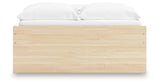 Onita Natural Full Platform Bed from Ashley Furniture - Luna Furniture