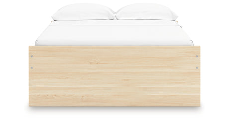 Onita Natural Full Platform Bed from Ashley Furniture - Luna Furniture