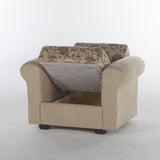 Elita S Yasemin Beige Loveseat from Bellona - Luna Furniture