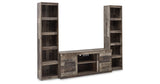 Derekson Multi Gray 3-Piece Entertainment Center from Ashley - Luna Furniture