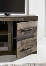 Derekson Multi Gray 60" TV Stand from Ashley Furniture - Luna Furniture