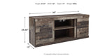 Derekson Multi Gray 60" TV Stand from Ashley Furniture - Luna Furniture